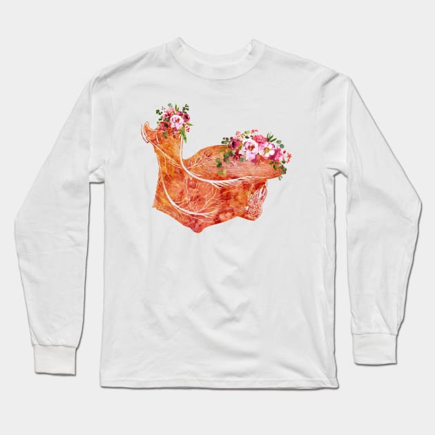 Tongue Long Sleeve T-Shirt by erzebeth